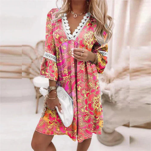 abito d’Estate Cassandra – leggerezza Florale e eleganza Casual