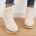 Paisley Bottines Donna – Chaudes Bottines a Enfiler con Doublure Fausse Fourrure & Semelle Durable