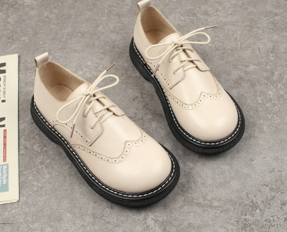 Liza Scarpe Donna – Oxford Style Richelieu Eleganti con Détails Brogue & Comfort