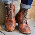 Leonard Stivali Uomo – Stivali Vintage Premium in Cuir con Style Robuste & Durable