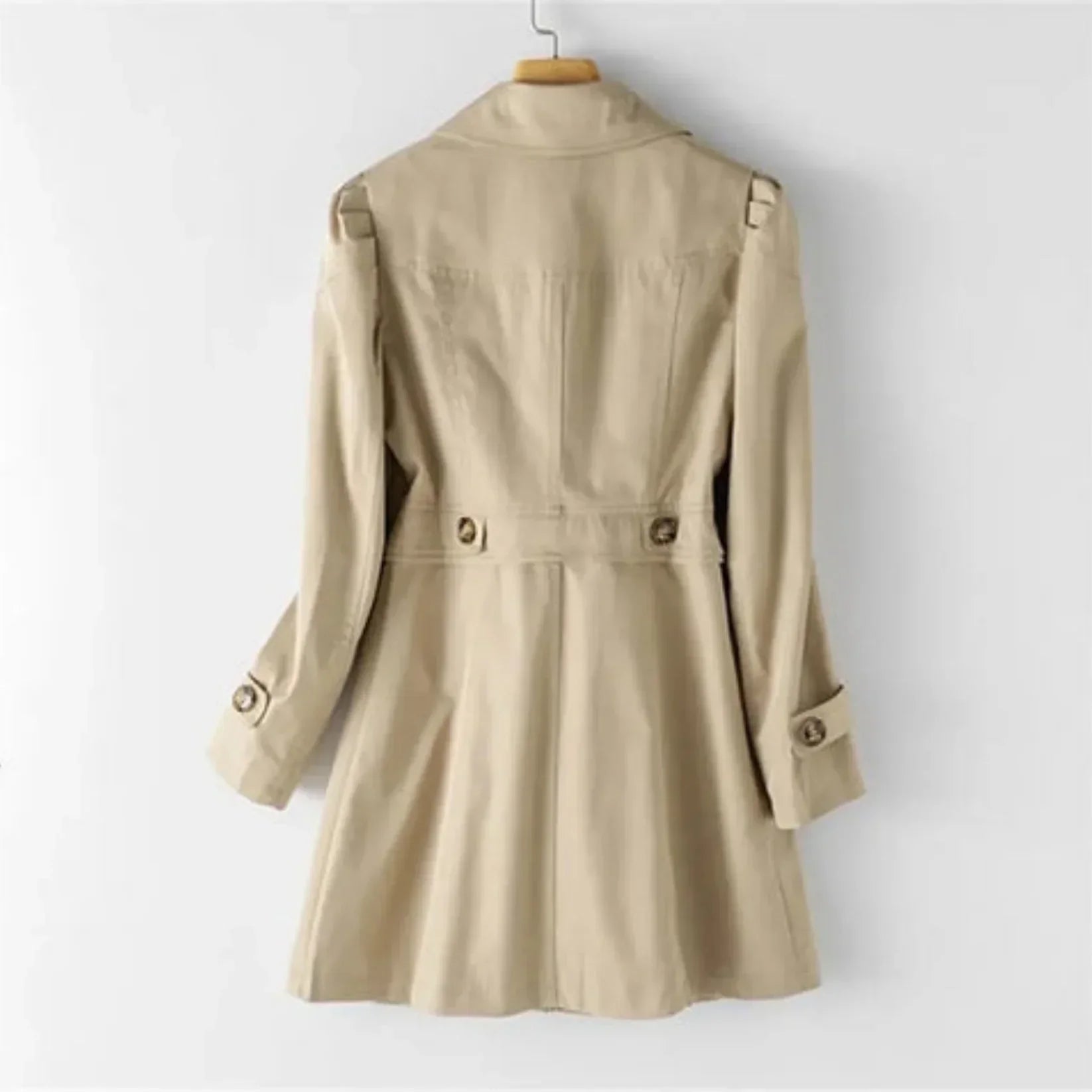 Livia Cappotto Donna – Trench-Coat Imperméable Elegante al Style Classique & Intemporel