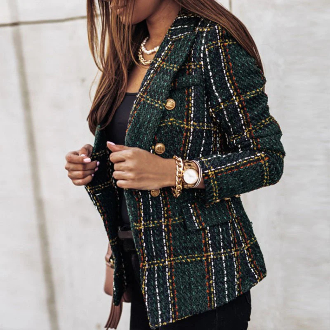 Blazer Donna indossato, vista completa