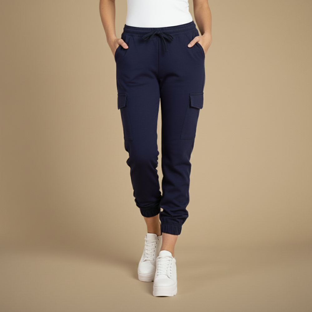 Kate Pantalone Cargo Jogging Donna – Jogger Streetwear a Vita Elastica e Tasche