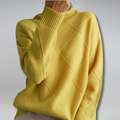 Haley Maglione Donna – Maglione Morbido a Dolcevita Caldo & Elegante per l’Automne e l’Inverno