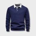 Hugo Maglione Polo Uomo – Sweat a Maniche Lunghe Respirant con Col Classique & Style Intemporel