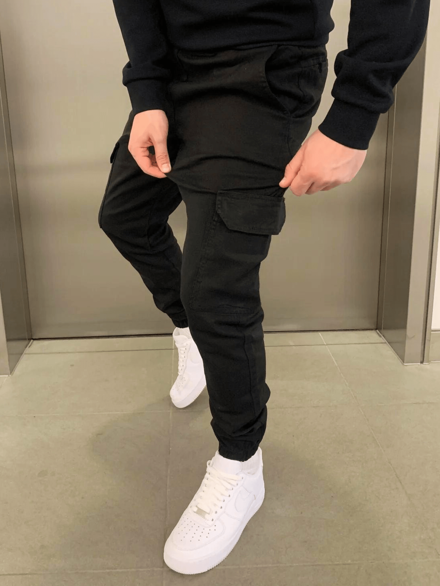 John Pantalone Uomo Elegante – Linea Moderne, Tissu Résistant & Comfort Quotidien