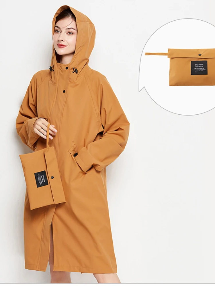 Malia Giacca Donna Imperméable – Leggera Linea-Vent con Capuche Regolabile & Tasche Pratiques