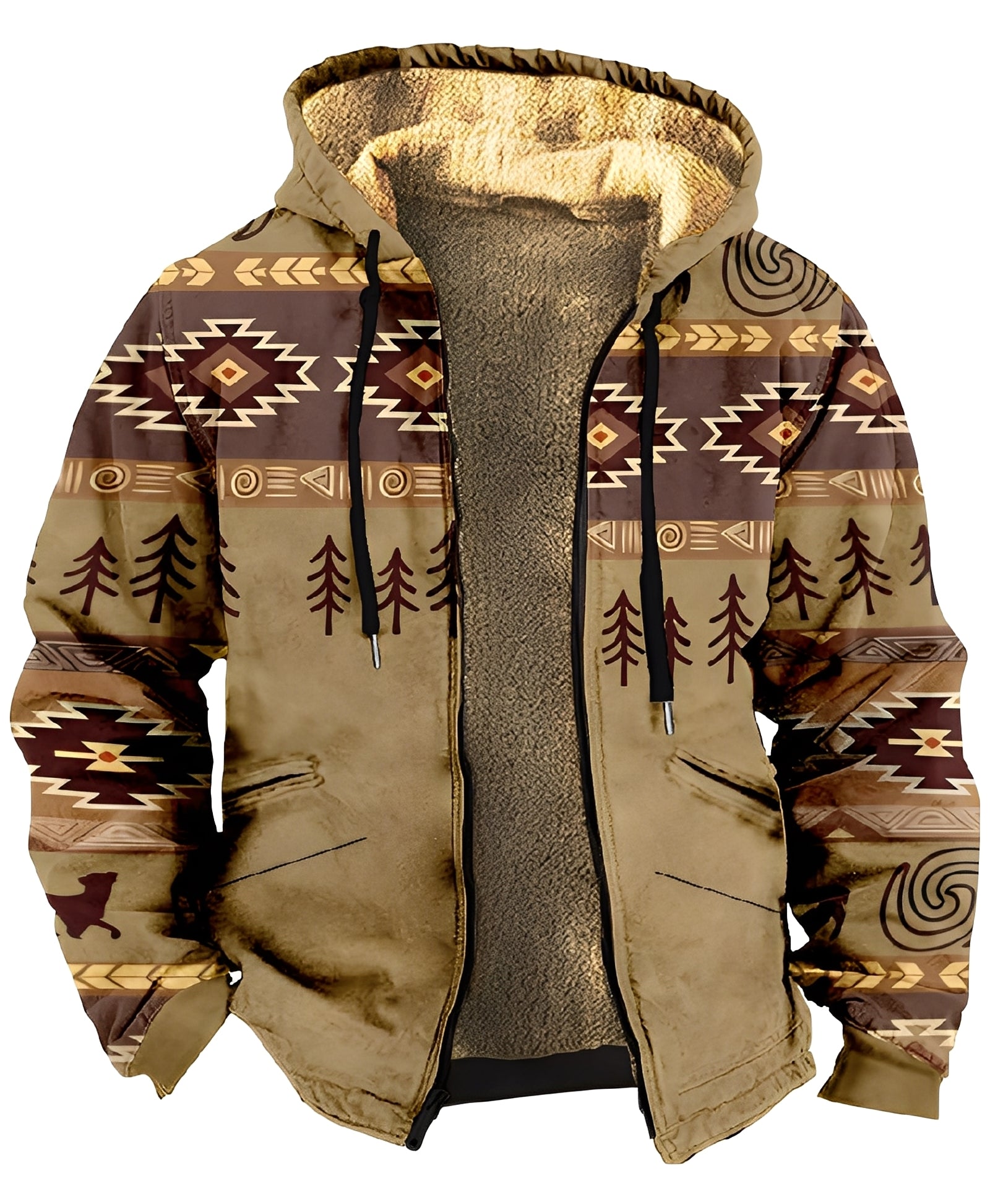 Mervin Giacca Uomo – Felpa con Cappuccio Bloc di Couleurs in Tissu Morbido & Respirant