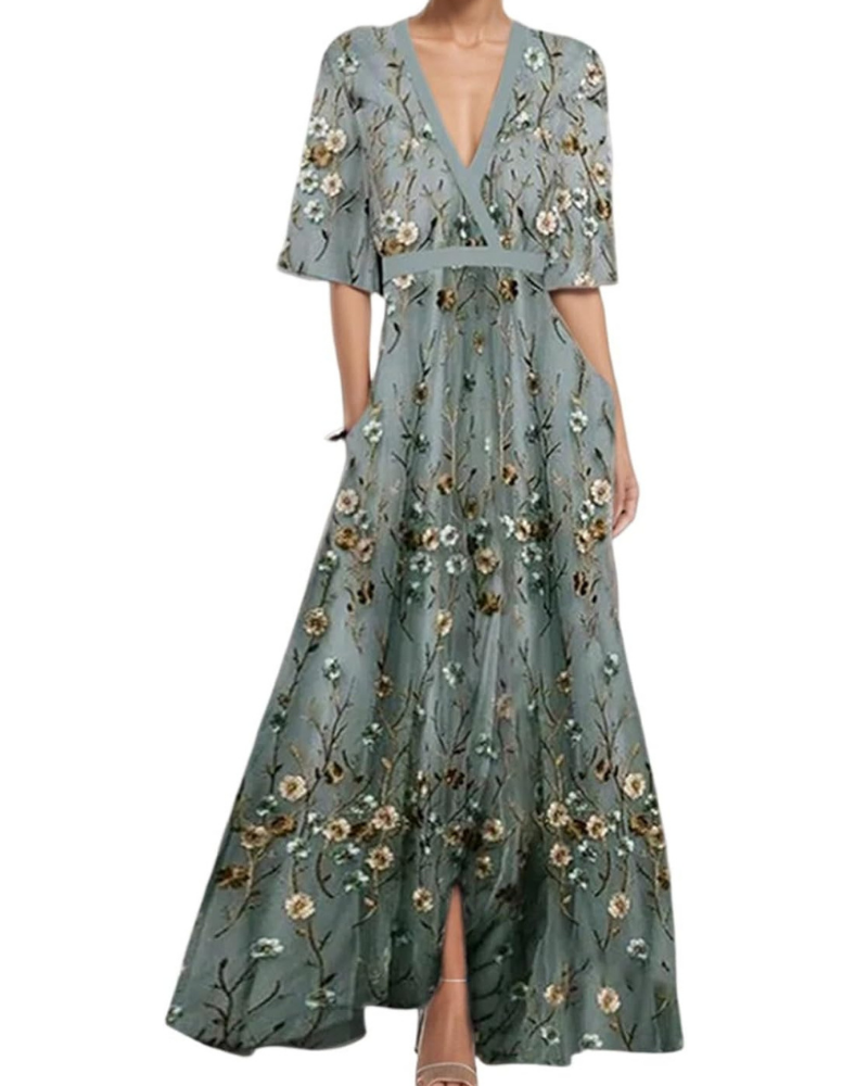 Tessa Abito Donna – Abito Estate Elegante, Linea Fluida & Style Boho Polyvalent