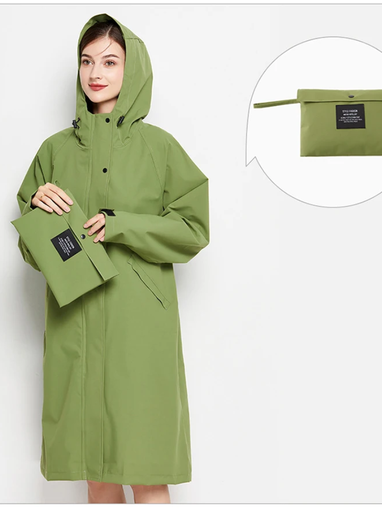 Malia Giacca Donna Imperméable – Leggera Linea-Vent con Capuche Regolabile & Tasche Pratiques
