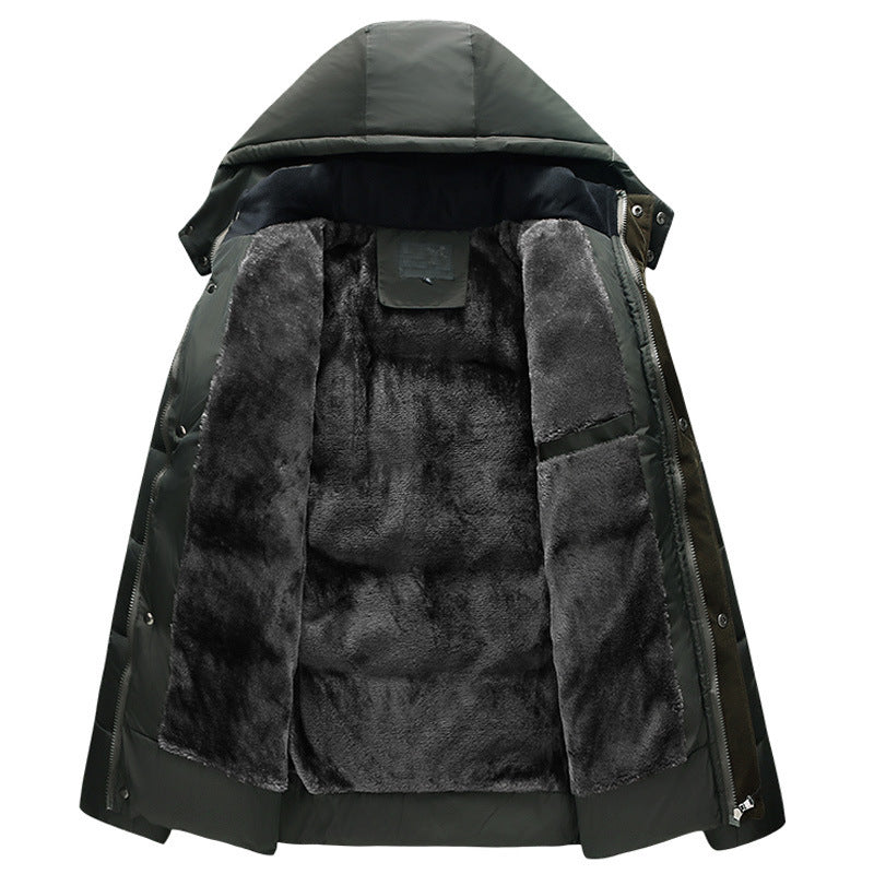 Maximo Parka d’Inverno Uomo – Cappotto Robuste Très Caldo con Doublure Polaire e Capuche Protectrice