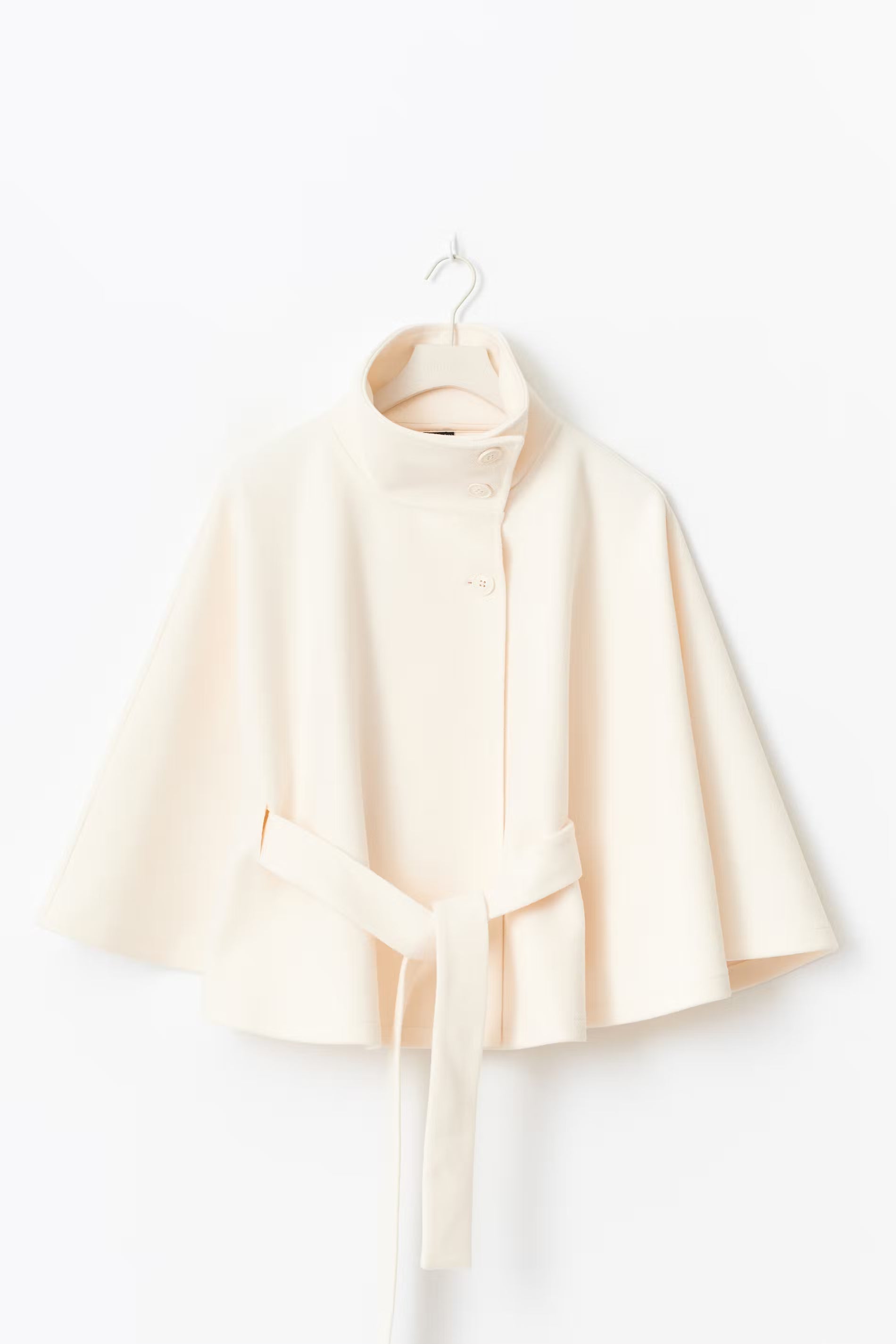 Ivanna Cappotto Lana Donna – Col Top Elegante con Ceinture Amovible & Linea Casual