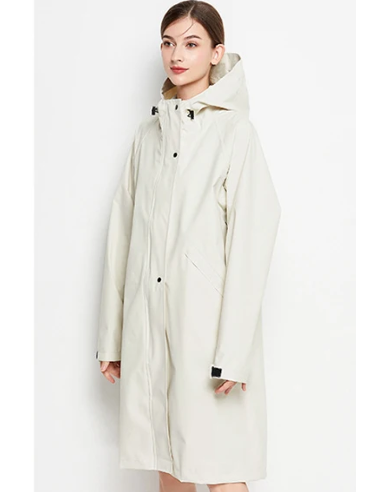Malia Giacca Donna Imperméable – Leggera Linea-Vent con Capuche Regolabile & Tasche Pratiques