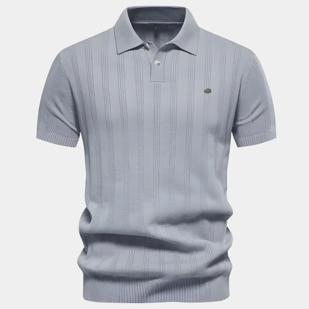 Polo Uomo indossato, vista completa