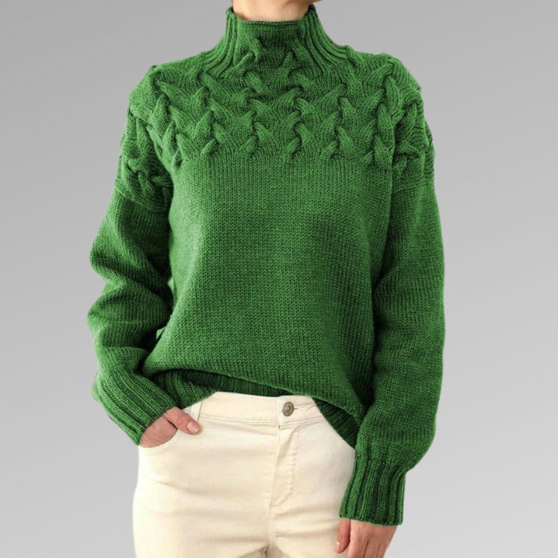 Reagan Dolcevita Donna – Maglione d’Inverno Elegante in Cotone Mélangé Morbido e Confortevole