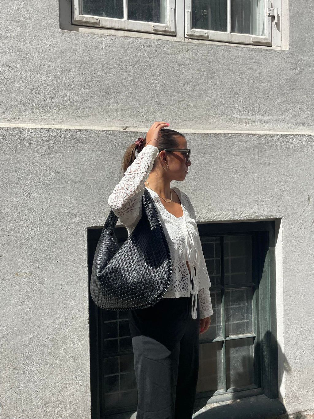 Louisa Borsa Hobo Donna – Tressé Elegante, Spacieux & Style Intemporel
