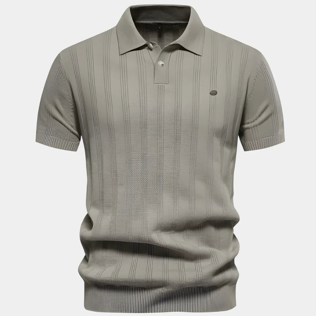 Polo Uomo in tessuto caldo, traspirante — vista 4