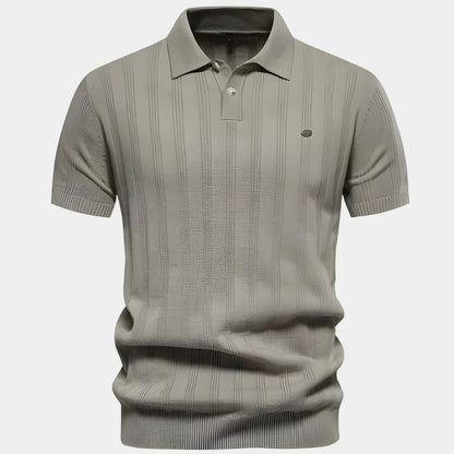 Polo Uomo in tessuto caldo, traspirante — vista 4