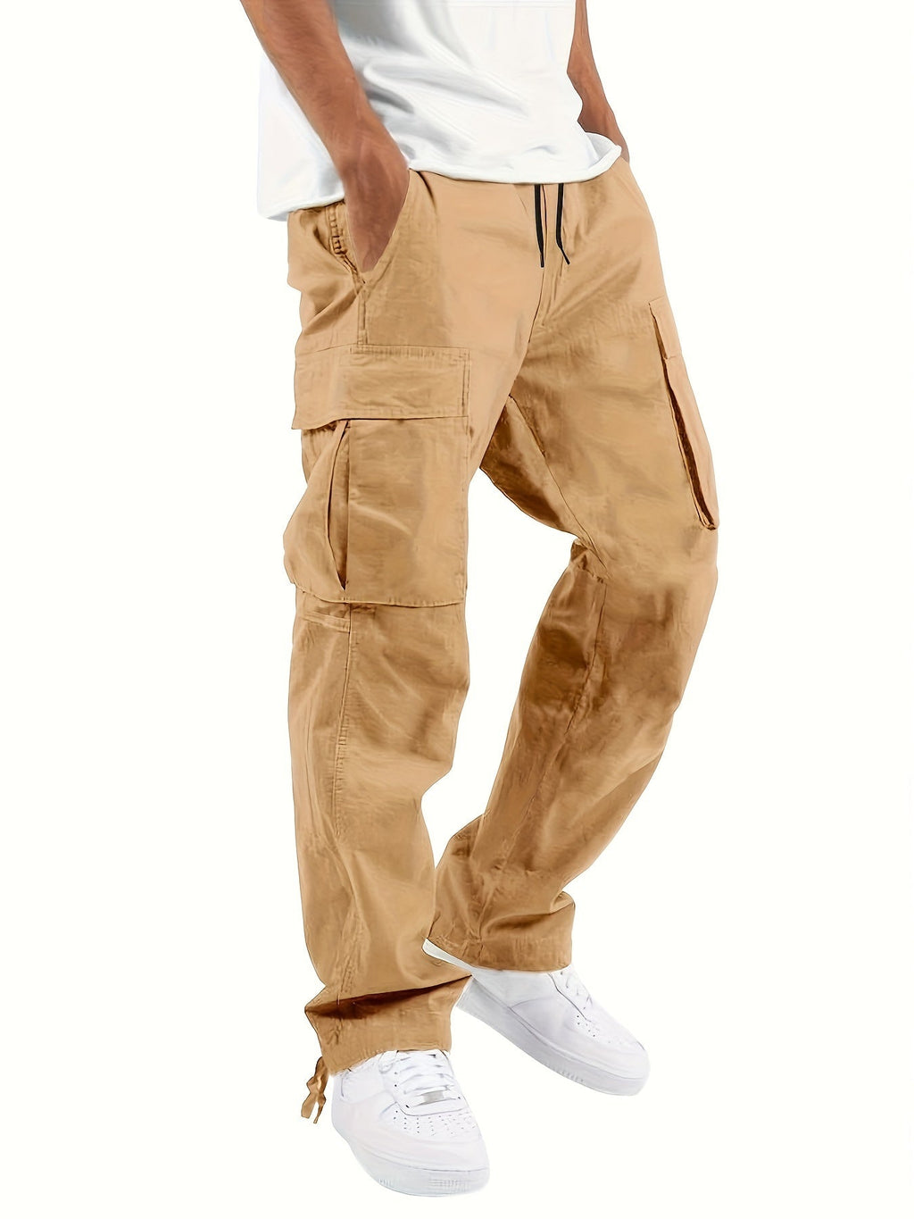 Tristan Pantalone Cargo Uomo – Linea Casual in Cotone con Tasche Spacieuses & Style Moderne