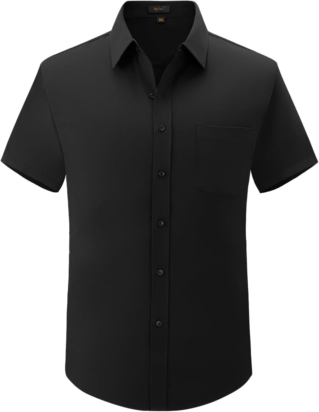 Marc Camicia Uomo Grande Taille – Camicia Stretch Maniche Corte Business Casual