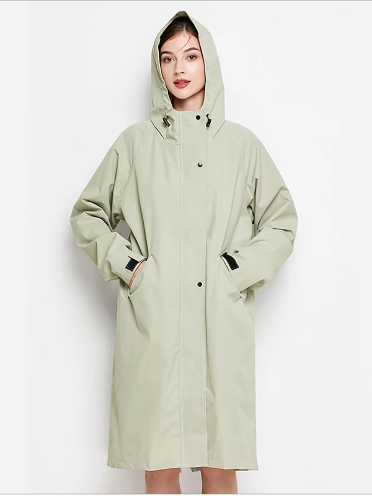 Malia Giacca Donna Imperméable – Leggera Linea-Vent con Capuche Regolabile & Tasche Pratiques