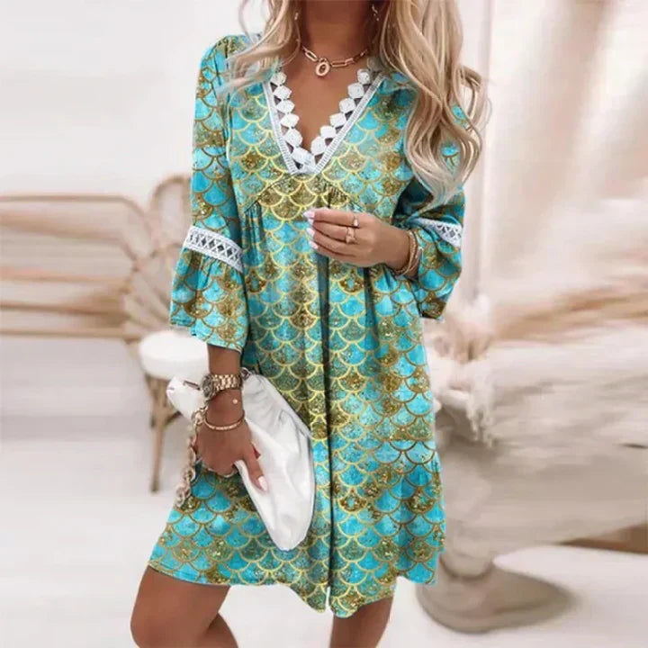 Robe d’Estate Cassandra – Légèreté Florale e Élégance Casual