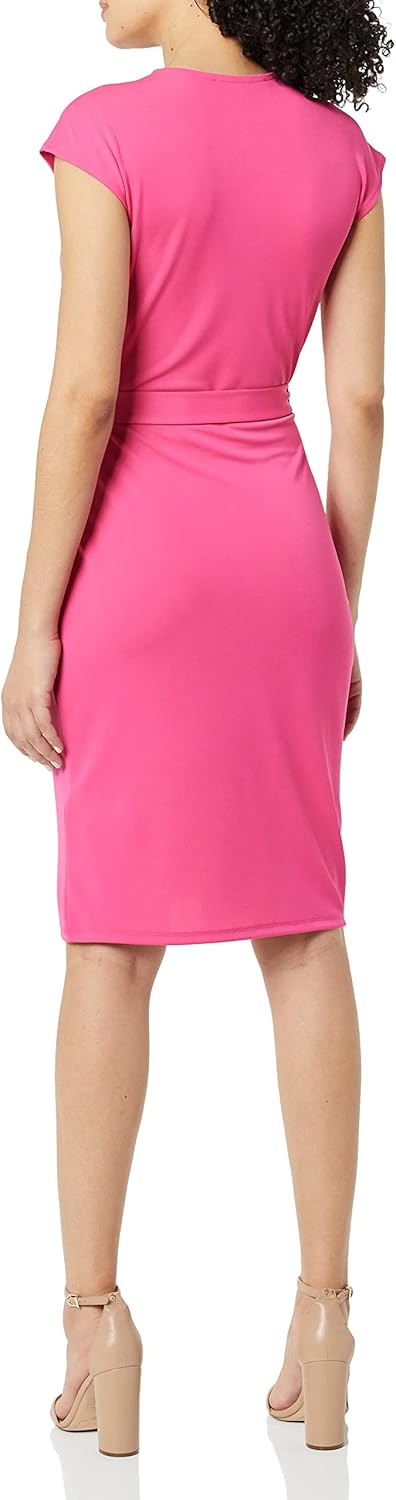 Rori Abito Portefeuille Donna – Scollo a V, Linea Ajustée & Jersey Cotone Comfort Elegante