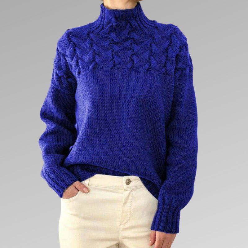 Reagan Dolcevita Donna – Maglione d’Inverno Elegante in Cotone Mélangé Morbido e Confortevole