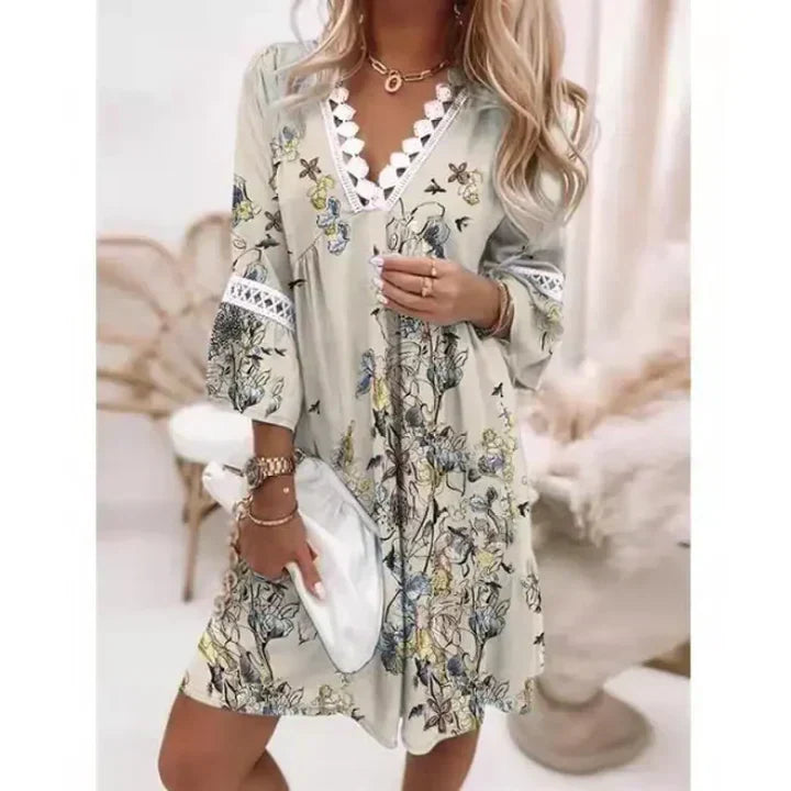 Robe d’Estate Cassandra – Légèreté Florale e Élégance Casual