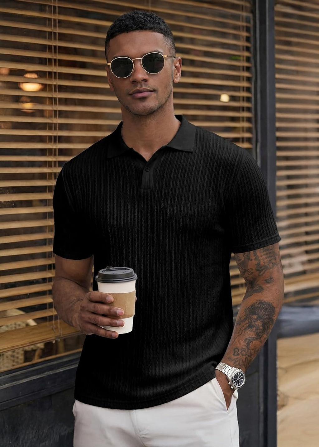 Matteo Polo Uomo – Polo Maglia Stretch, Style Old Money & Casual Estate