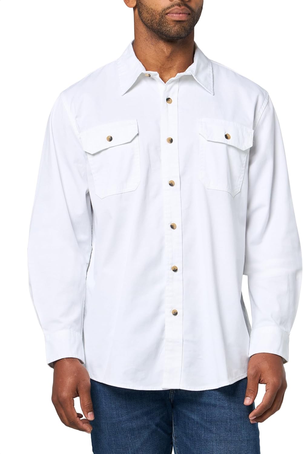 Thom Camicia Uomo – Camicia Classique Maniche Lunghe, Linea Relax & Tasche