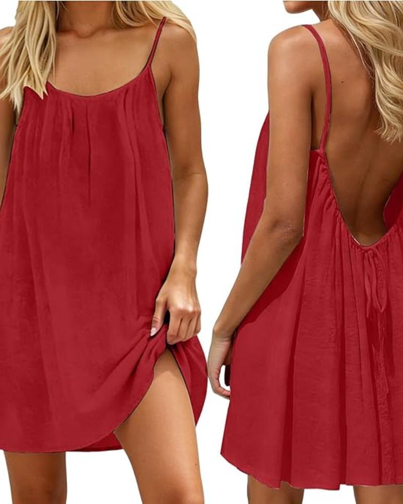 Tinka Abito Donna – Cotone & Lin, Vestibilità Ampia & Style Naturel Respirant Estate