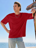 Noé T-Shirt Uomo – Tee-Shirt Oversize Cotone, Style Vintage & Casual Estate