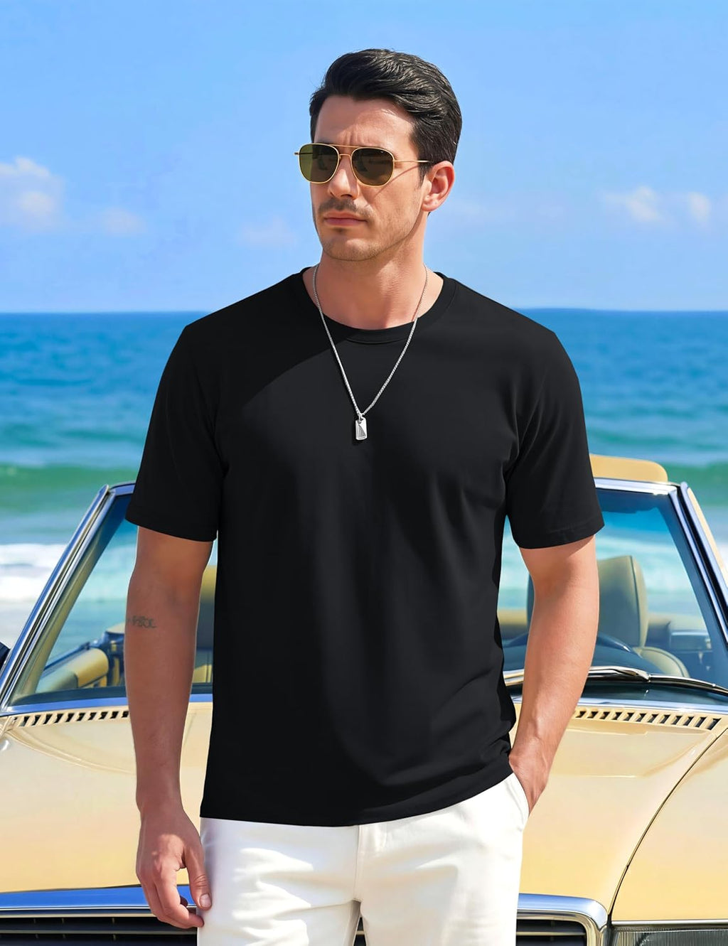 Ryan T-Shirt Uomo – T-Shirt Respirant UPF80+, Leggero & Anti-Transpiration