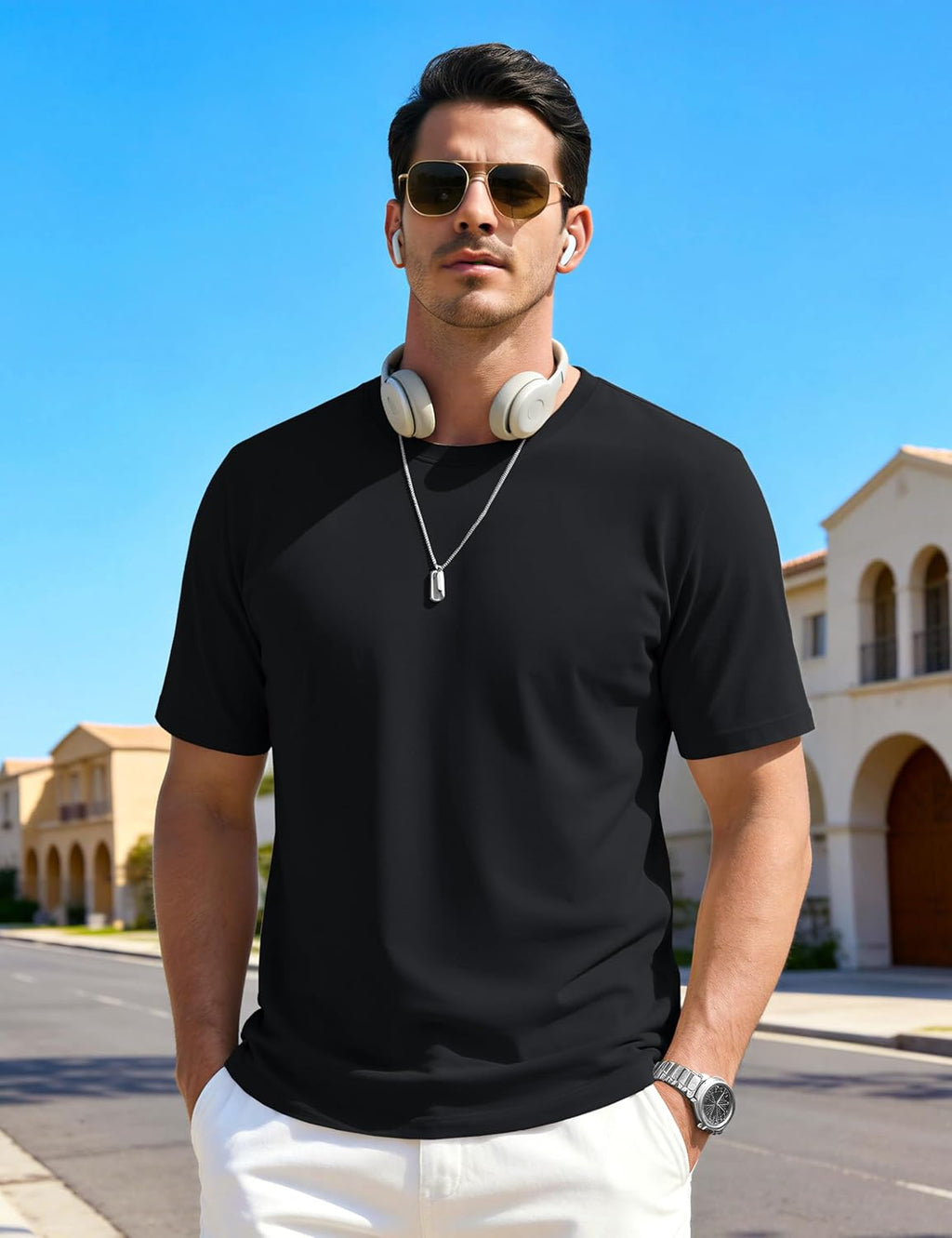 Ryan T-Shirt Uomo – T-Shirt Respirant UPF80+, Leggero & Anti-Transpiration