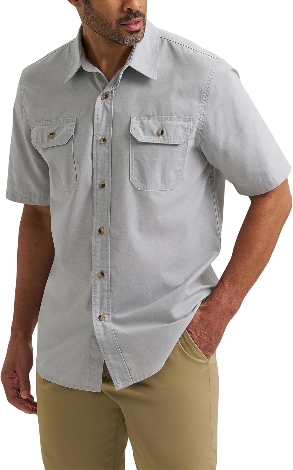 Paul Camicia Uomo – Camicia Maniche Corte Classique, Linea Relax & Tasche