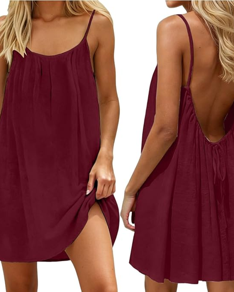 Tinka Abito Donna – Cotone & Lin, Vestibilità Ampia & Style Naturel Respirant Estate