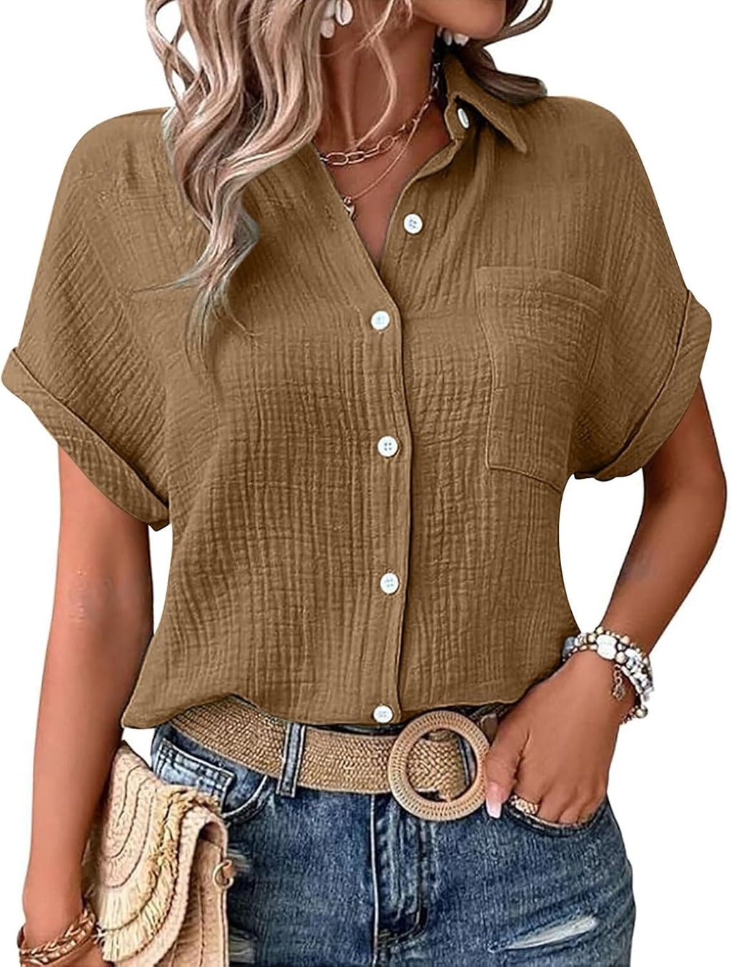 Lulu T-Shirt Donna Tournesol – Tee Vintage Stampa Girocollo Maniche Corte Estate