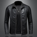 Lance Giacca Uomo in Cuir – Elegante, Confortevole con Linea Régulière & Fermeture Éclair