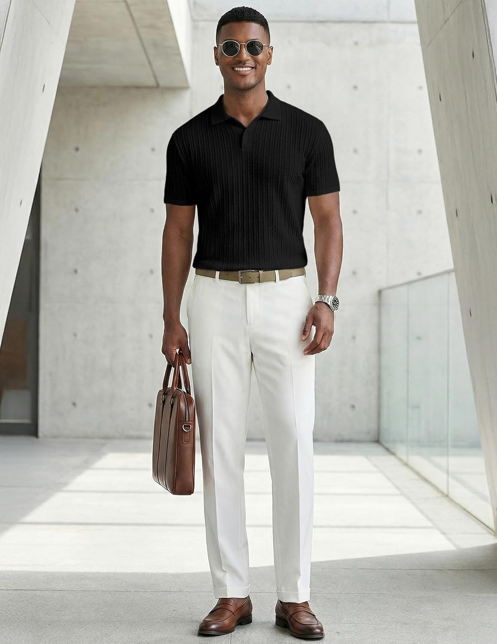 Matteo Polo Uomo – Polo Maglia Stretch, Style Old Money & Casual Estate