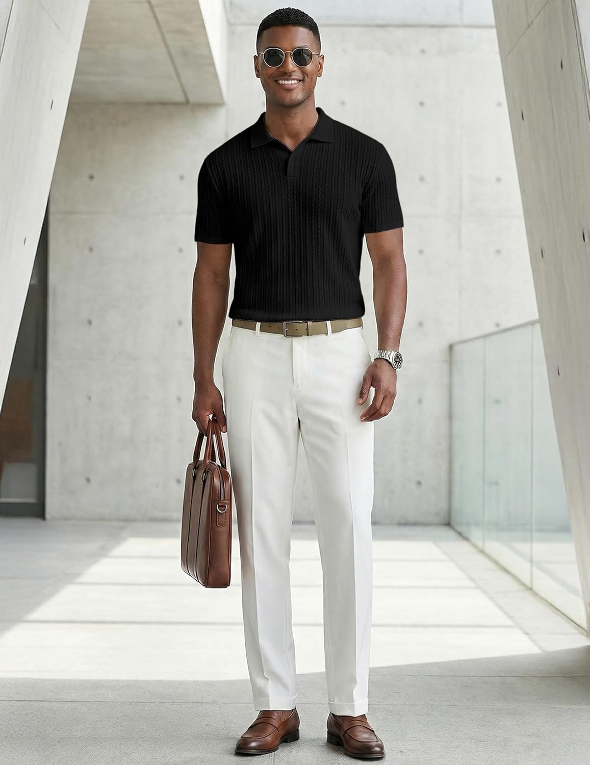Matteo Polo Uomo – Polo Maglia Stretch, Style Old Money & Casual Estate