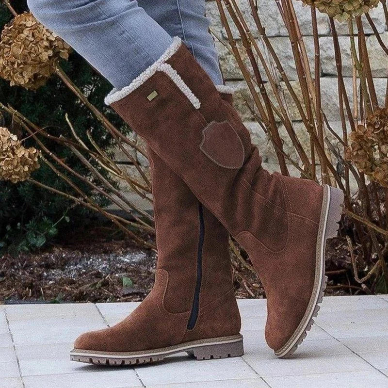 Serena Stivali d’Inverno Donna – Chaudes, Imperméables & Semelle Antidérapante