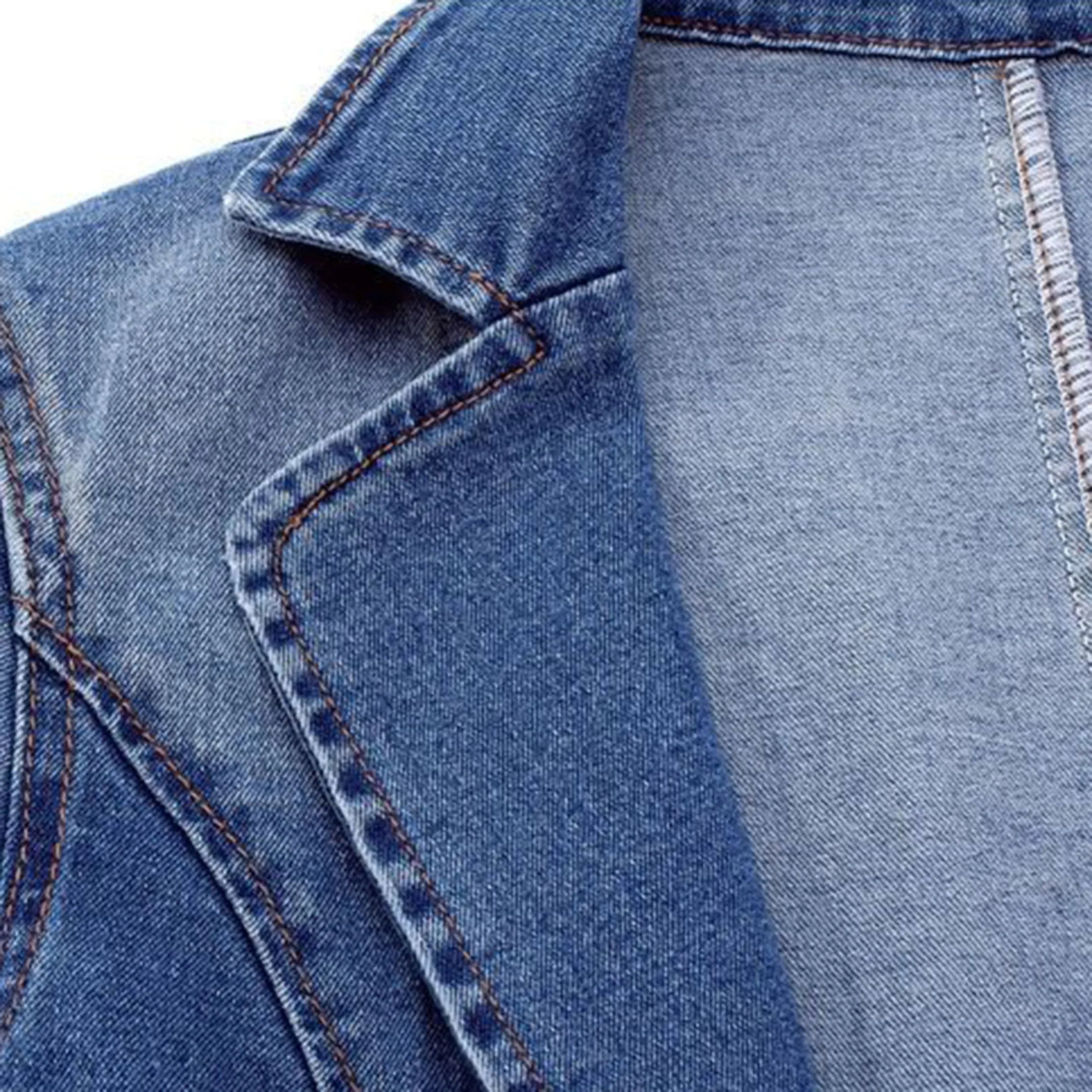 Magdalena Blazer Donna – Blazer in Denim Moderne Elegante & Polyvalent per Toutes Occasions