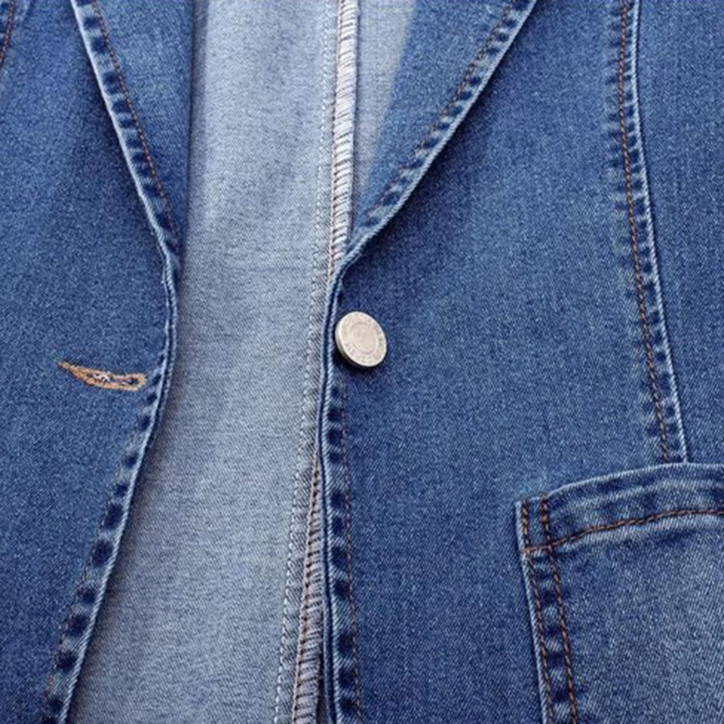 Magdalena Blazer Donna – Blazer in Denim Moderne Elegante & Polyvalent per Toutes Occasions