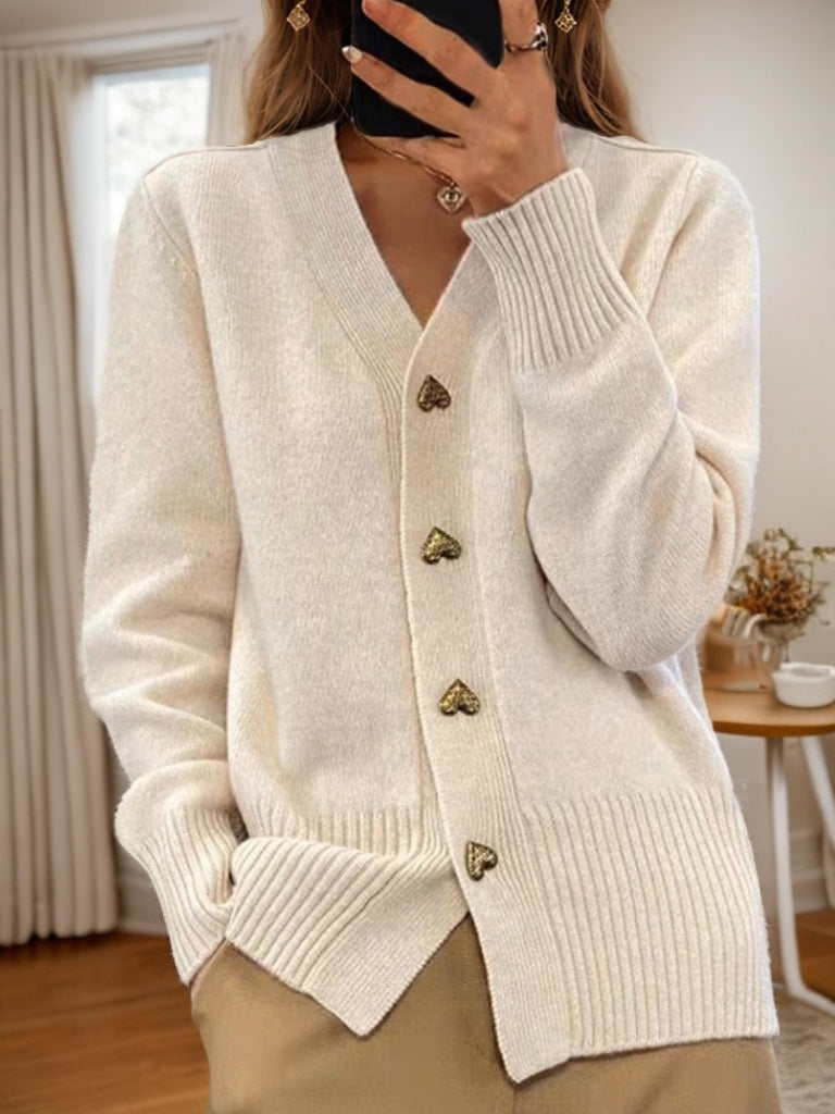 Lana Cardigan Donna in Maglia – Cardigan Senza Maniche in Tissu Morbido & Luxueux per Toutes Saisons