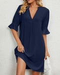 Robe Donna Nienke – Abito Estiva Confortevole con Maniche Corte & Vestibilità Ampia