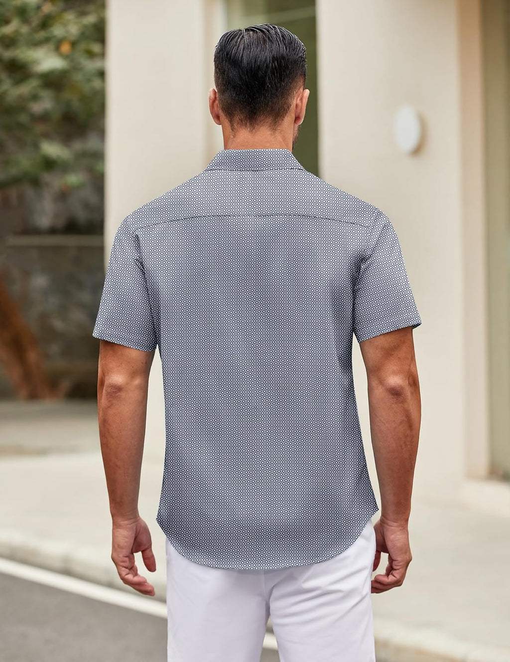 Harold Camicia Uomo – Camicia Maniche Corte, Style Casual Chic & Comfort Estate