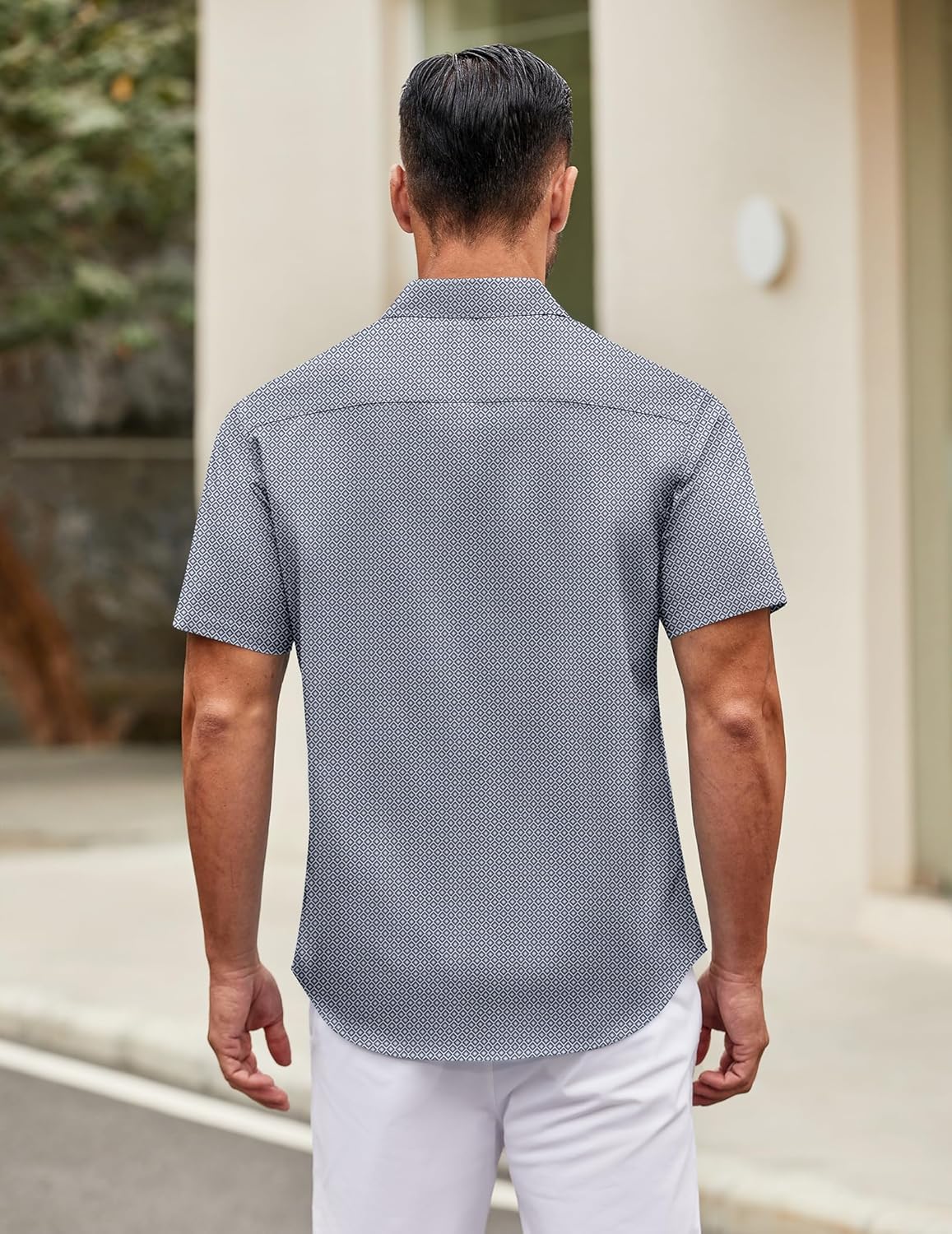 Harold Camicia Uomo – Camicia Maniche Corte, Style Casual Chic & Comfort Estate