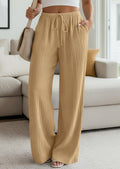 Jessica Pantalone Donna – Palazzo Large Vita Alta Cordon & Tasche Estate