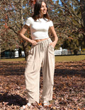 Mercedes Pantalone Donna Lin Harem – Linea Large, Vita Elastica, Style Casual